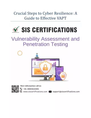 crucial steps to cyber resilience a guide