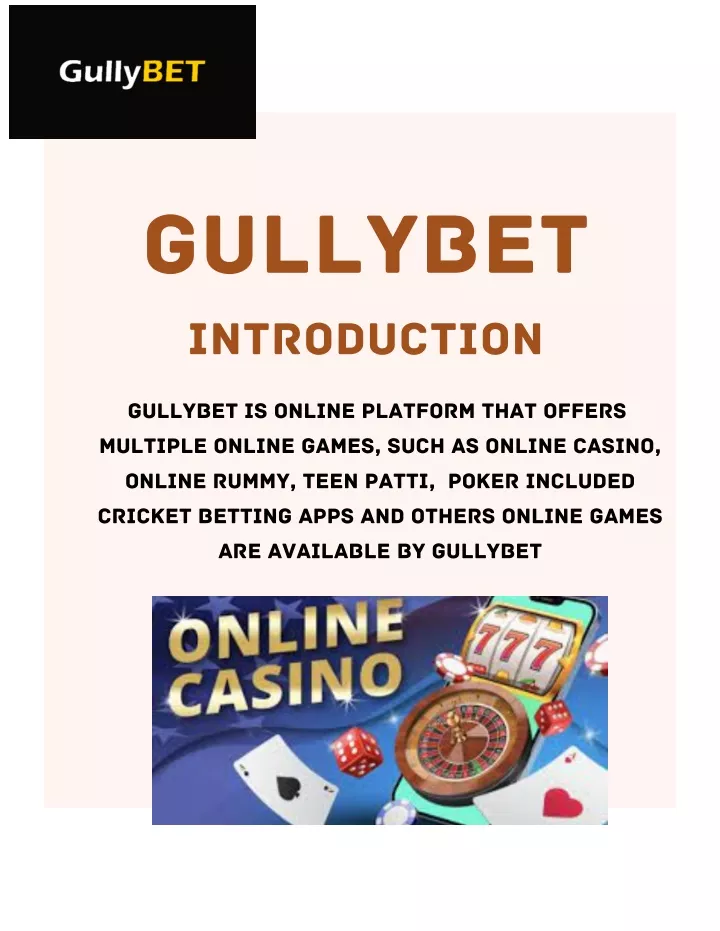 gullybet introduction