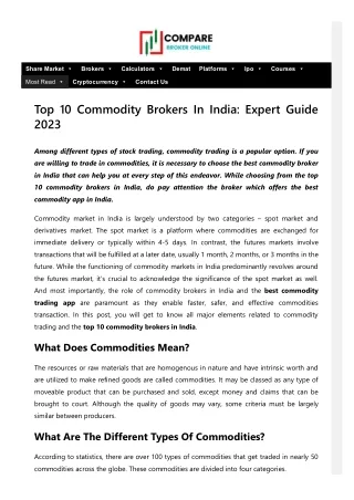 comparebrokeronline-com-top-10-commodity-brokers-in-india-