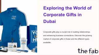 Exploring-the-World-of-Corporate-Gifts-in-Dubai.pptx