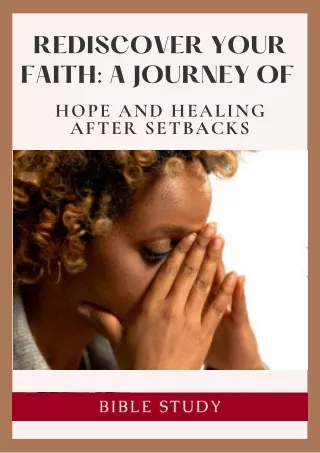 Restoring Faith Course By Hope To Healing | Healing Techniques