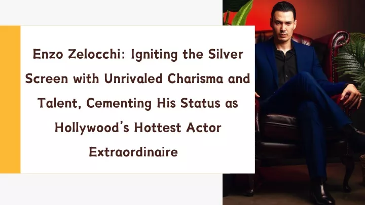 enzo zelocchi igniting the silver