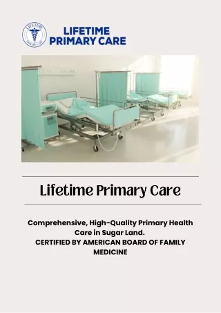 Lifetime Primary Care