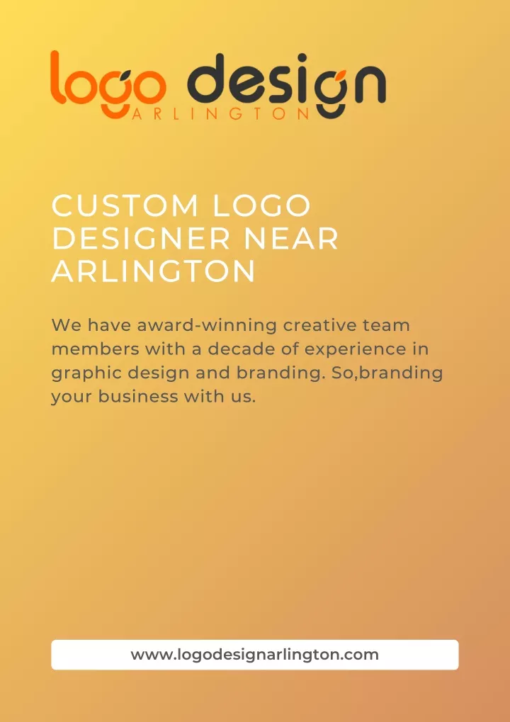 custom logo designer near arlington
