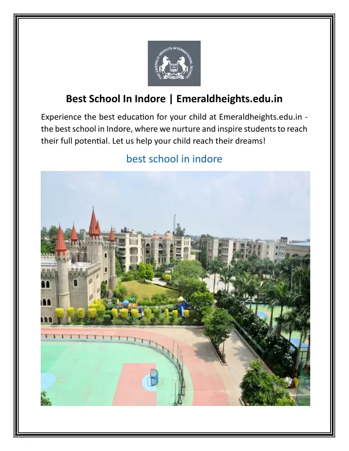 best school in indore emeraldheights edu in