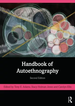 [PDF ⭐READ❤ ONLINE] Handbook of Autoethnography