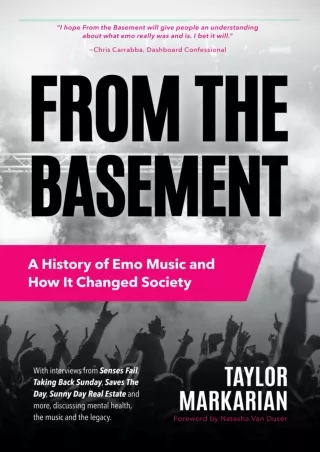 get [PDF] ⚡DOWNLOAD⚡ From the Basement: A History of Emo Music and How It Change