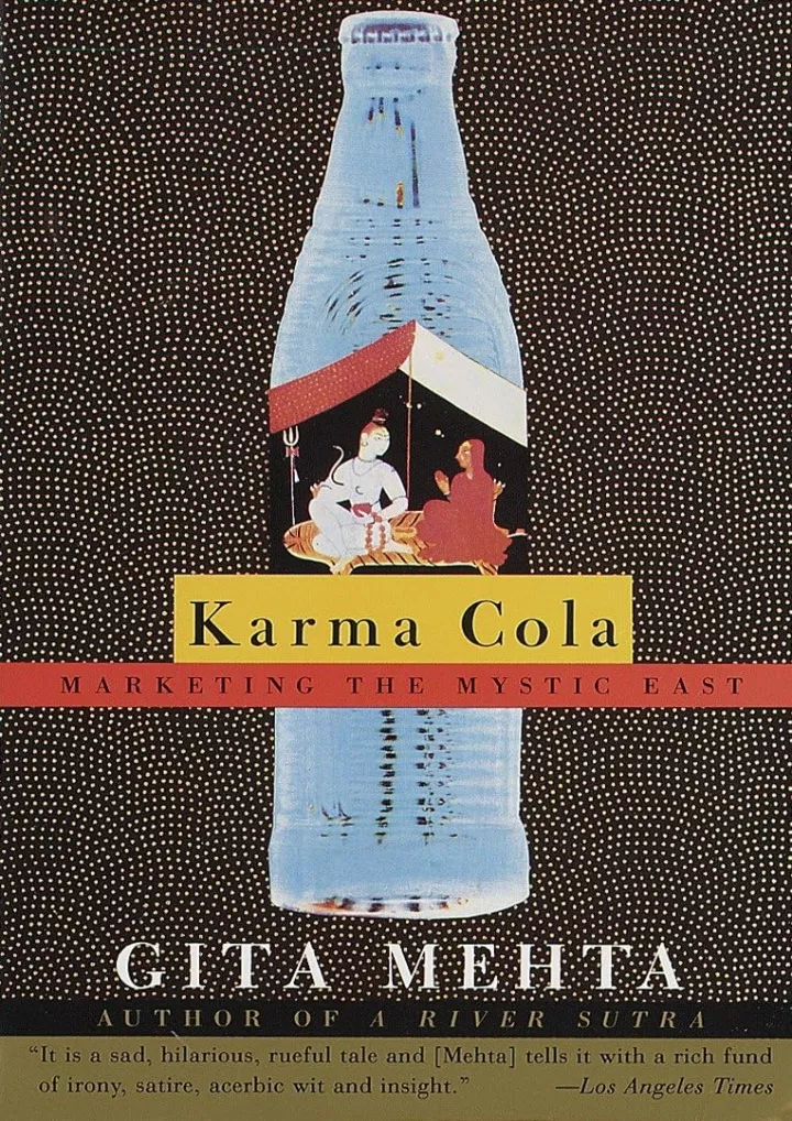read pdf karma cola marketing the mystic east
