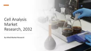 cell analysis market research 2032