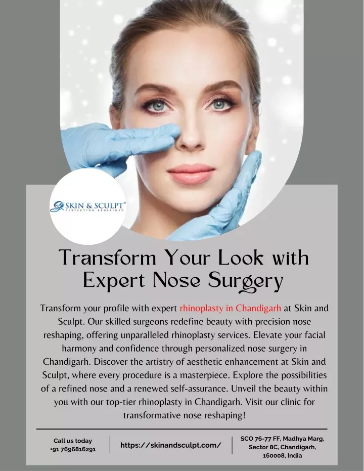 transform your look with expert nose surgery
