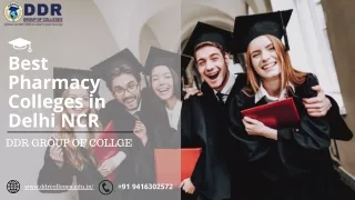 best pharmacy college in delhi ncr