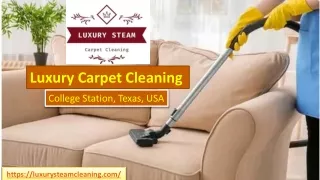 Rejuvenate Your Upholstery with Luxury Steam Cleaning in College Station, TX