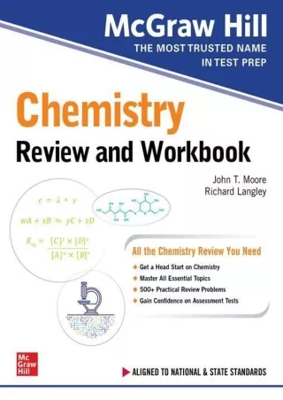 [DOWNLOAD]⚡️PDF✔️ McGraw Hill Chemistry Review and Workbook