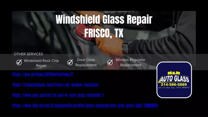 windshield glass repair