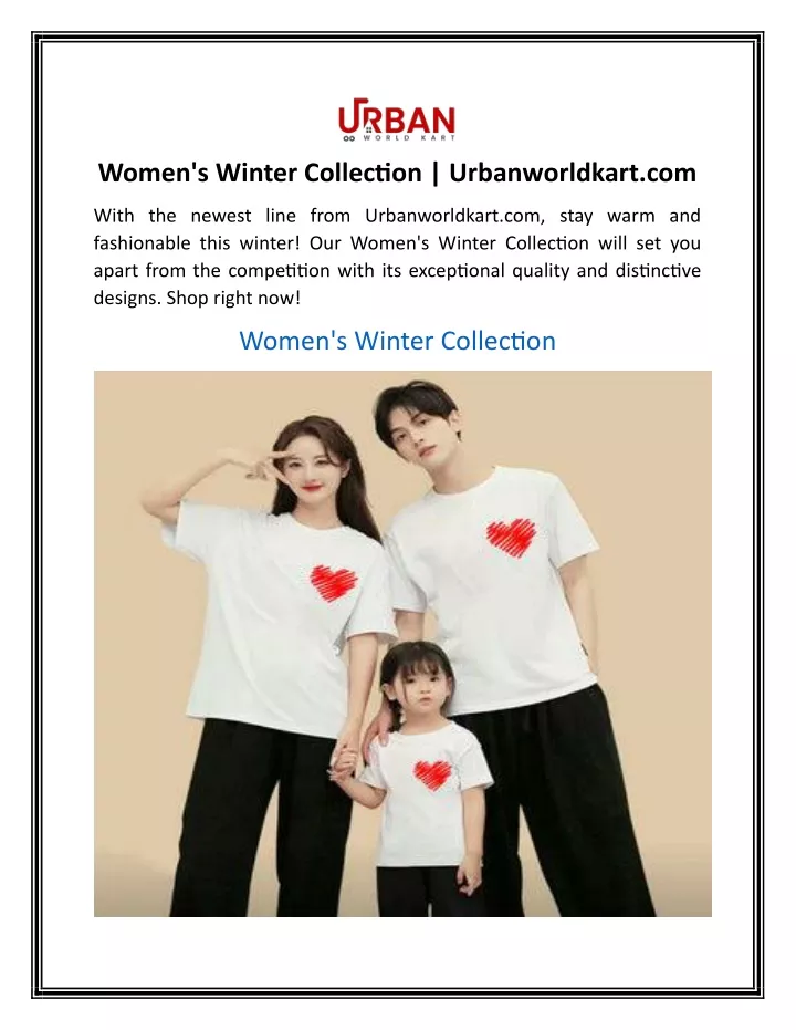 women s winter collection urbanworldkart com