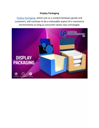 display packaging