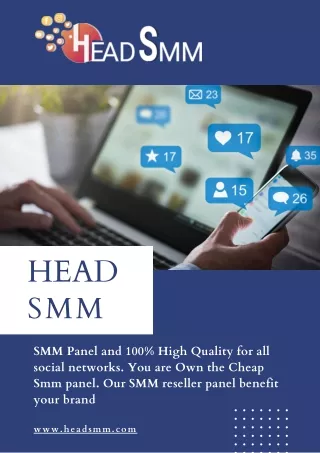 Head SMM: Your Premier Social Media Marketing Partner
