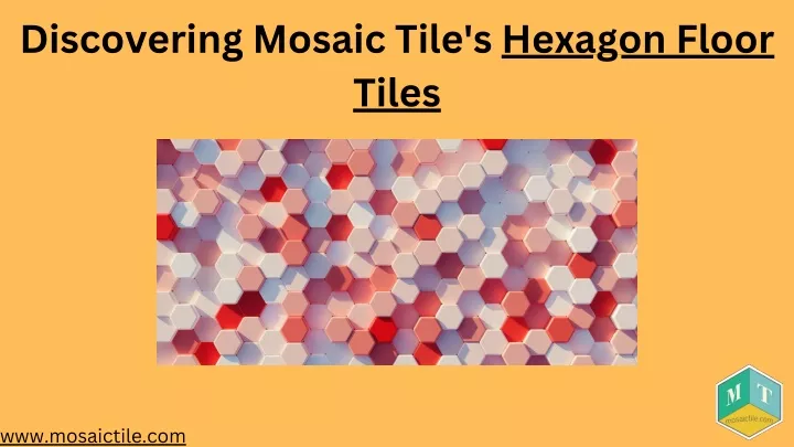 discovering mosaic tile s hexagon floor tiles