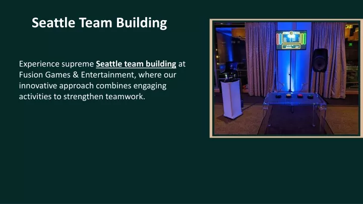 seattle team building