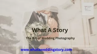 The Art of Wedding Photography