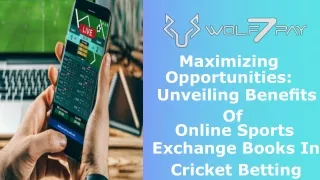 Maximizing Opportunities: Unveiling the Benefits of Online Sports Exchange Books