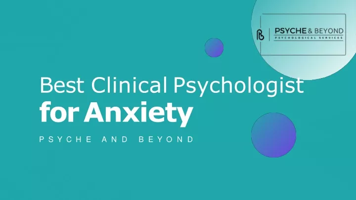 best clinical psychologist for anxiety