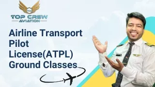 Airline Transport Pilot License (ATPL) Theory and Ground Training Program