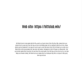 web site https hit1club win