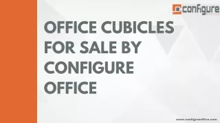 Office Cubicles for Sale by Configure Office