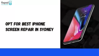 Opt For Best Iphone Screen Repair In Sydney