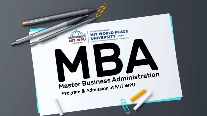 why pursue an mba
