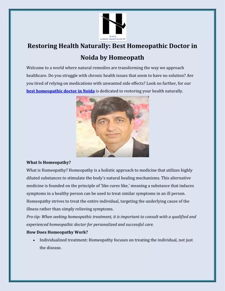 restoring health naturally best homeopathic