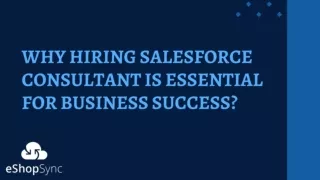 Hire a Salesforce Consultant for Success and Expert Guidance