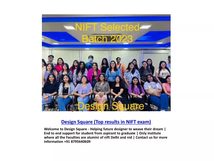 design square top results in nift exam design