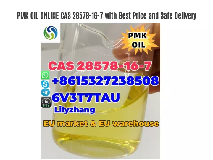 pmk oil online cas 28578 16 7 with best price