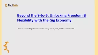 beyond the 9 to 5 unlocking freedom flexibility