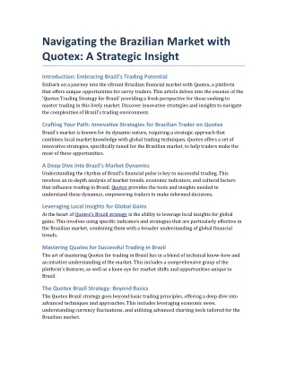 Quotex Sure Shot Strategy Unleashing Profitable Trading Techniques