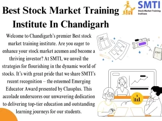 Stock Market Training Institute Near Me - Stock Market Training Institute