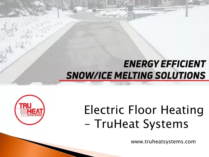 electric floor heating truheat systems