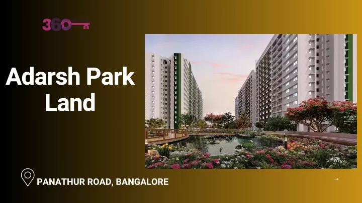 adarsh park land