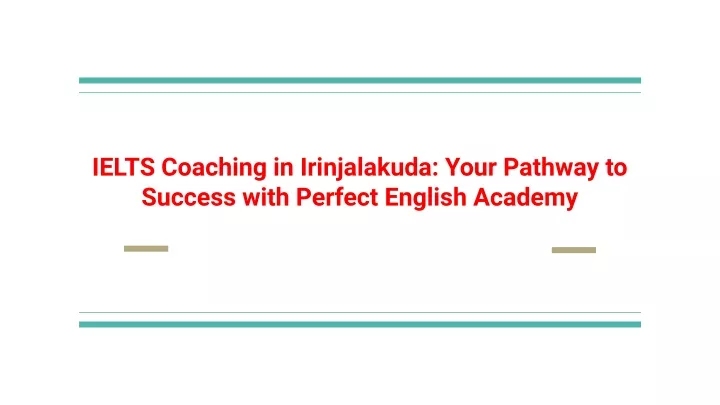 ielts coaching in irinjalakuda your pathway