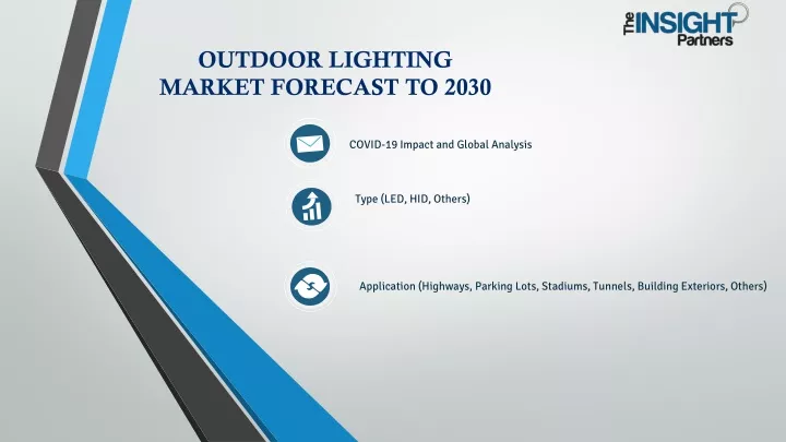 outdoor lighting market forecast to 2030