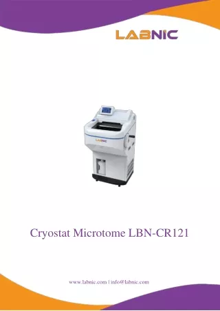Labnic - Cryostat-Microtome