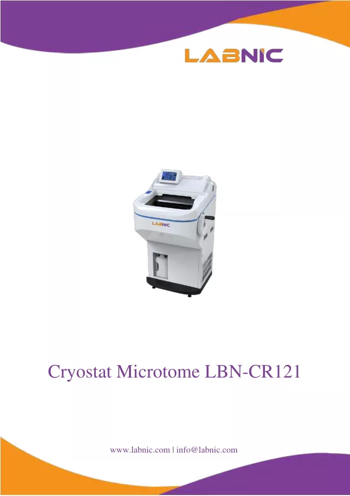 cryostat microtome lbn cr121