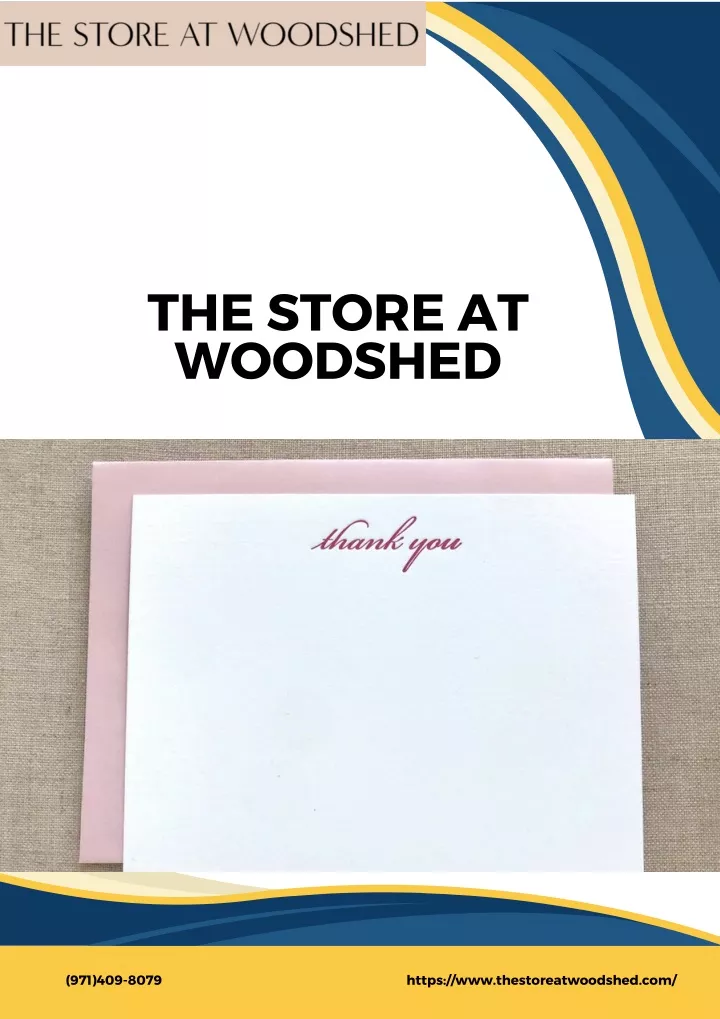 the store at woodshed