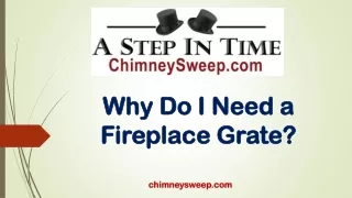 Why Do I Need a Fireplace Grate