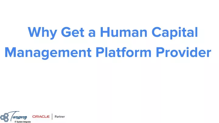 why get a human capital management platform