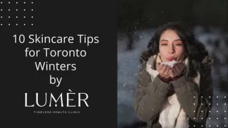 10 Skincare Recommendations For Toronto Winters