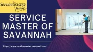 Expert Residential Cleaning Services | Service Master Of Savannah