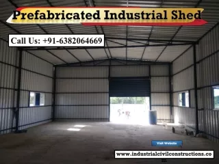 Prefabricated Industrial Shed,Prefab Factory Construction,Prefabricated Warehouse Manufacturers,Chennai